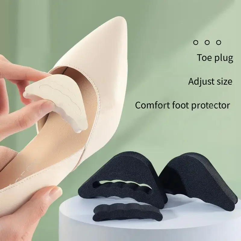 Sneaker Care Shoe Box - ผู้หญิงรองเท้าส้นสูง Toe Plug นุ่มสบาย Insoles Forefoot