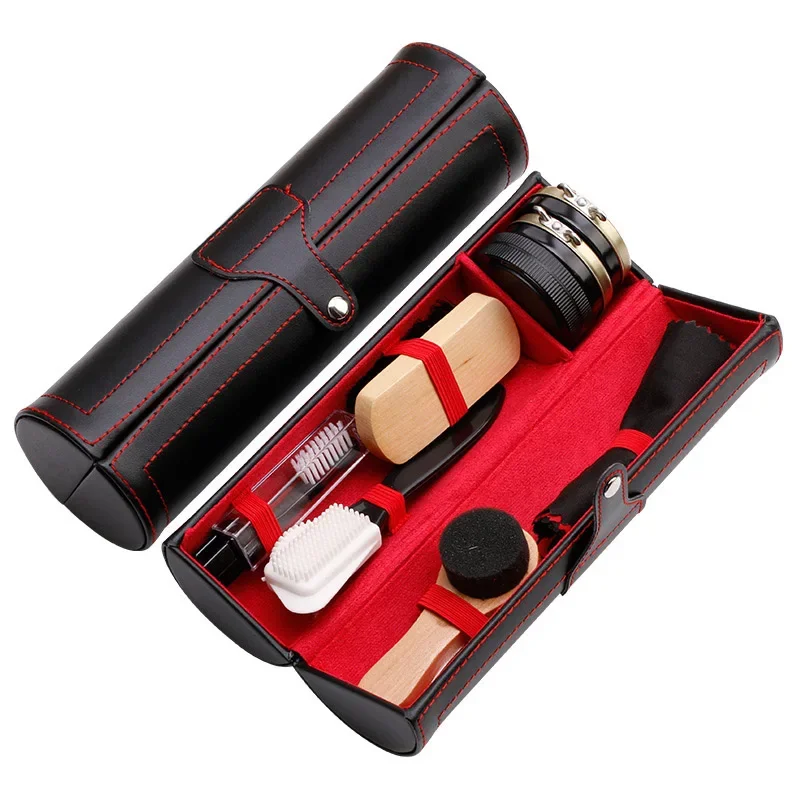 Sneaker Care Cleaning Kit - ชุดดูแลรองเท้ามืออาชีพ แปรงขัดรองเท้าหนังขัดเงาอย่างรวดเร็ว ชุดทำความสะอาด ให้เครื่องมือสะอาดเงางามสำหรับรองเท้าบู๊ทรองเท้าผ้าใบ