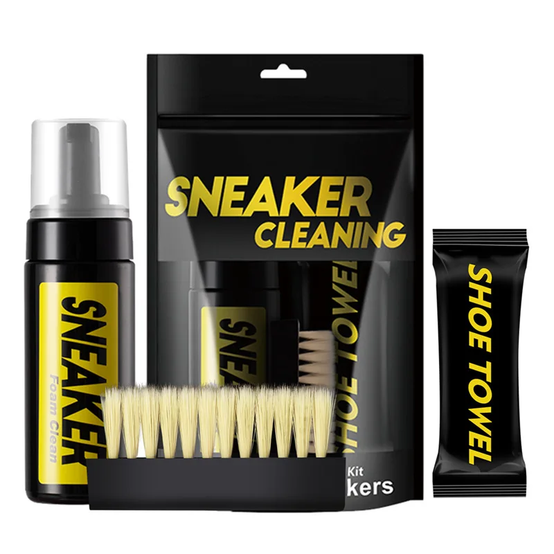โฟมกันน้ํารองเท้าผ้าใบทําความส - Sneaker Care Cleaning Kit บทวิจารณ์และราคา