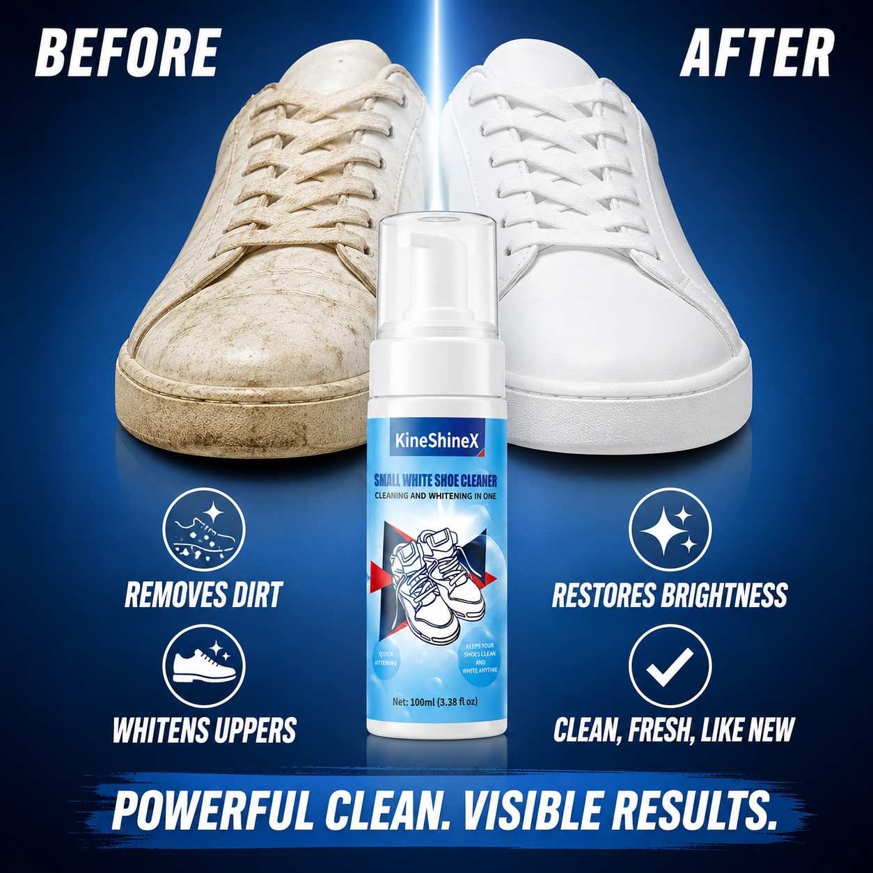 ชุดทำความสะอาดรองเท้า Gihen โฟ - Sneaker Care Cleaning Kit บทวิจารณ์และราคา